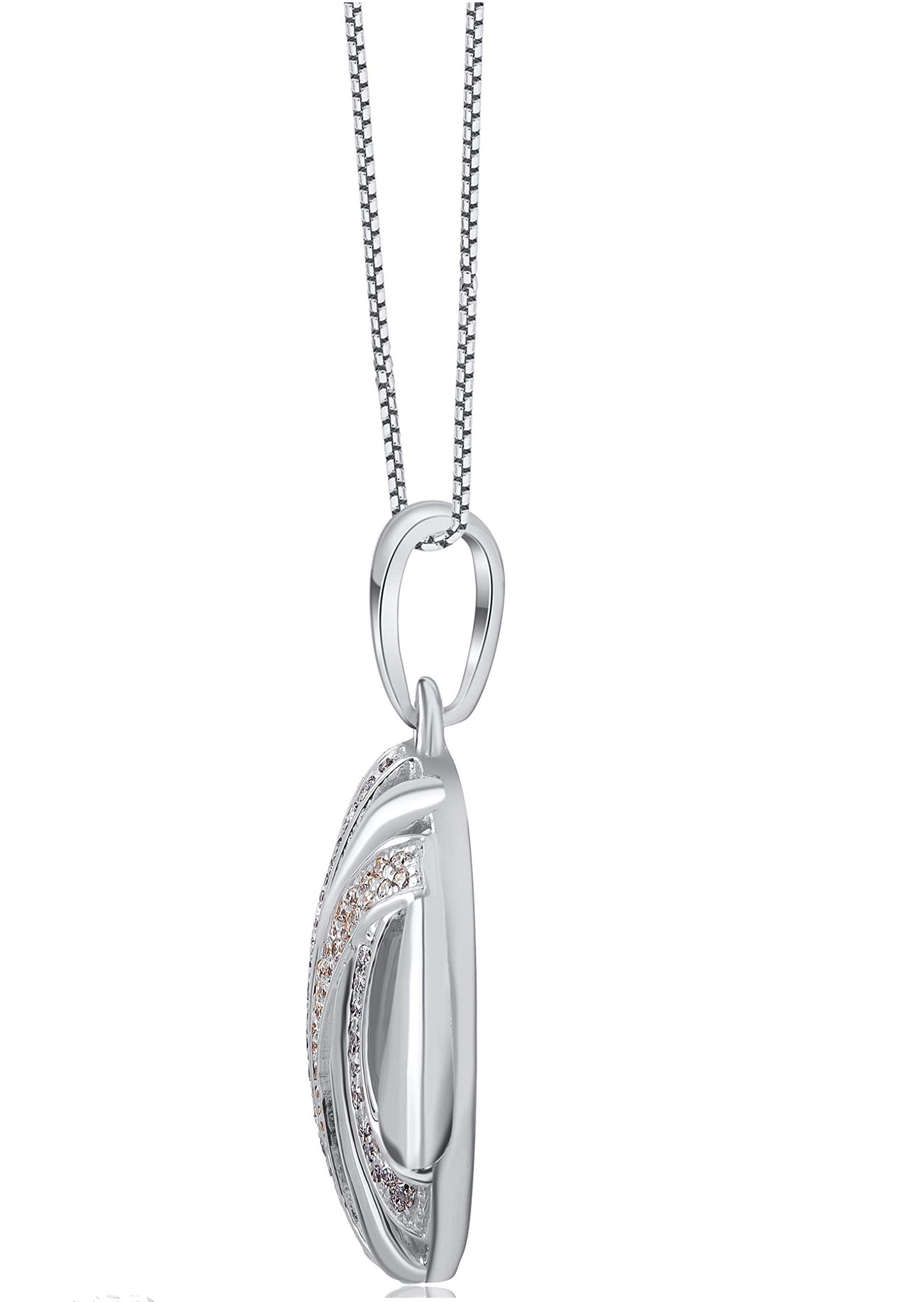 Circle Pendant Necklace in 10K Gold