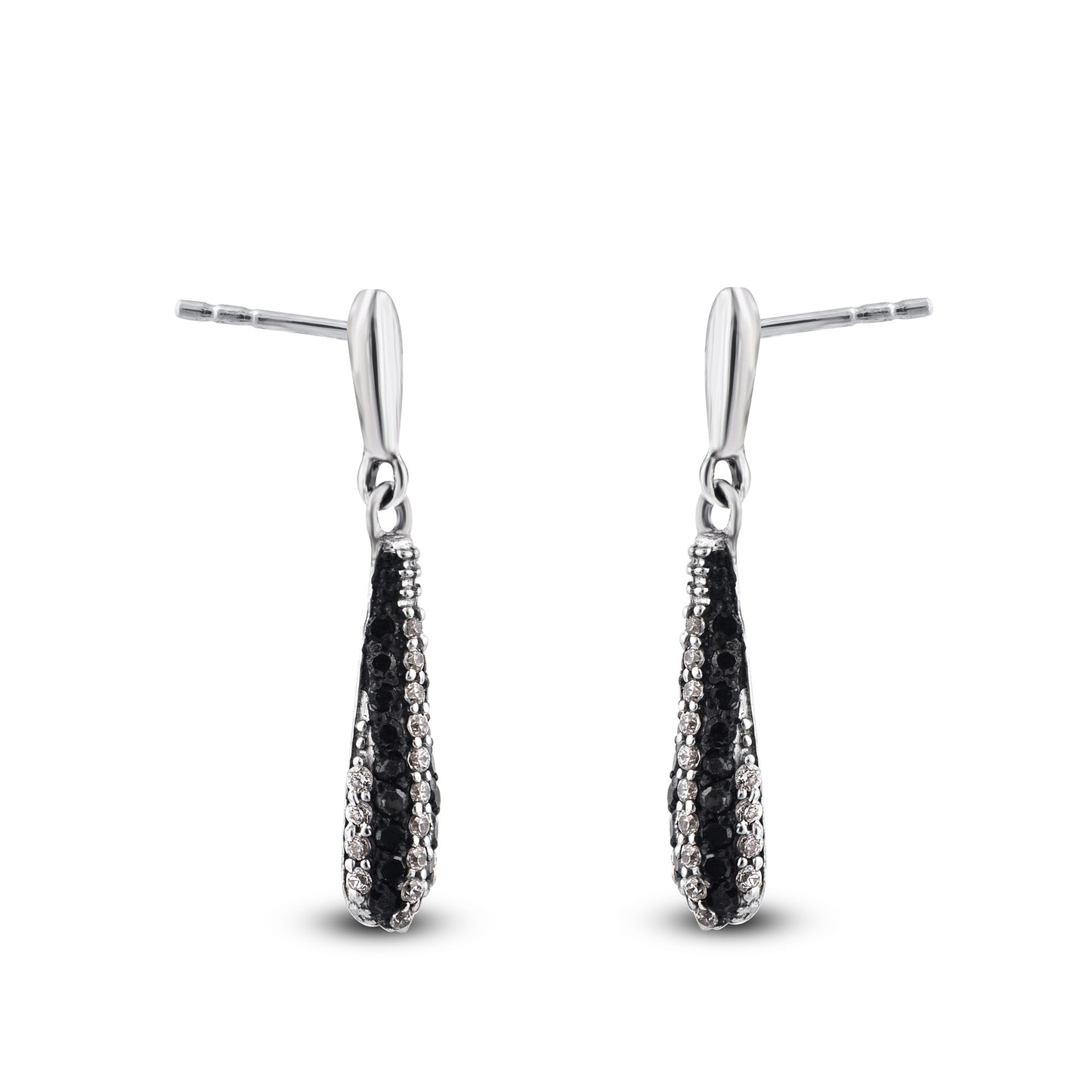 Diamond Dangle Earrings