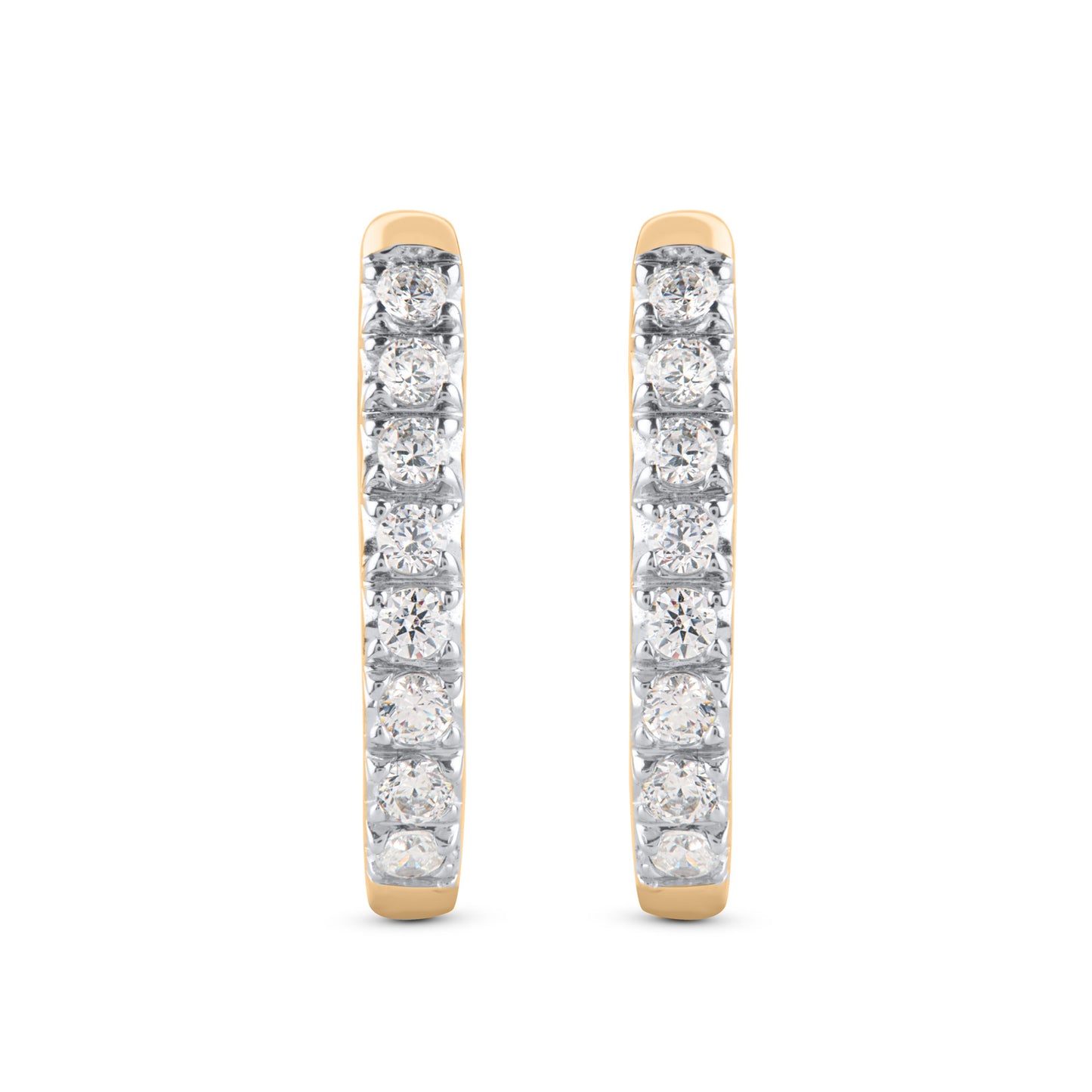 Huggie Hoop Earrings in 10KT Gold