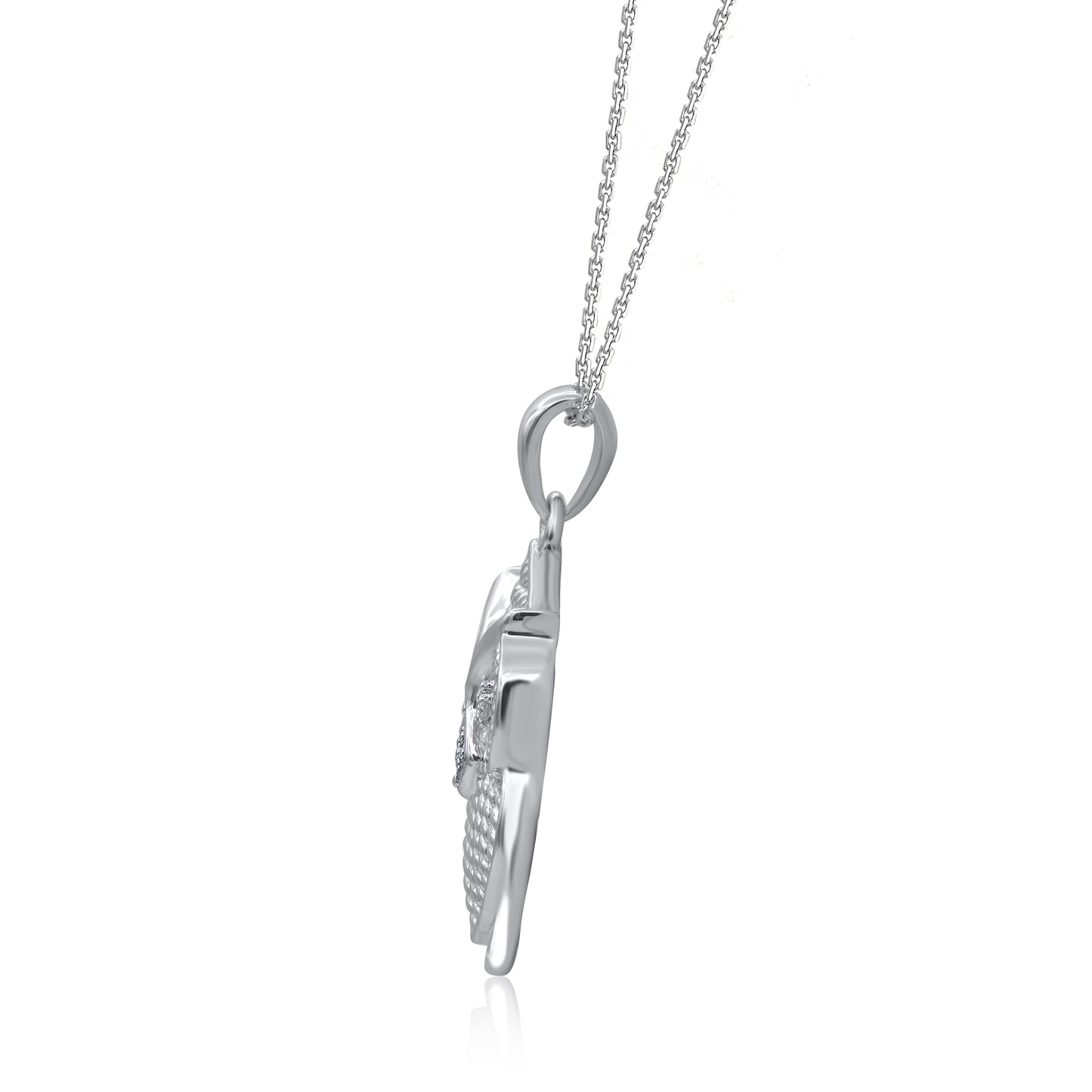 Owl Pendant Necklace in 10KT Gold