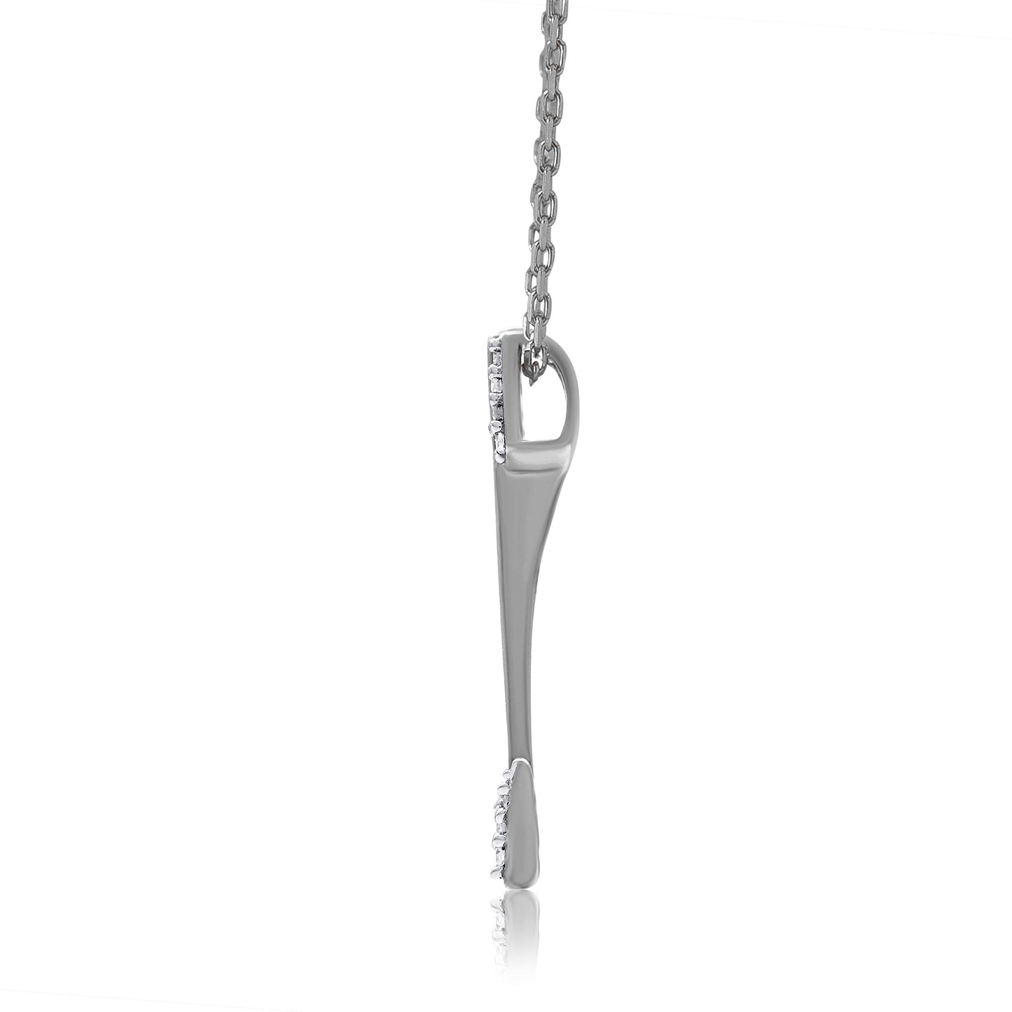 Arrow Pendant Necklace in 10K Gold