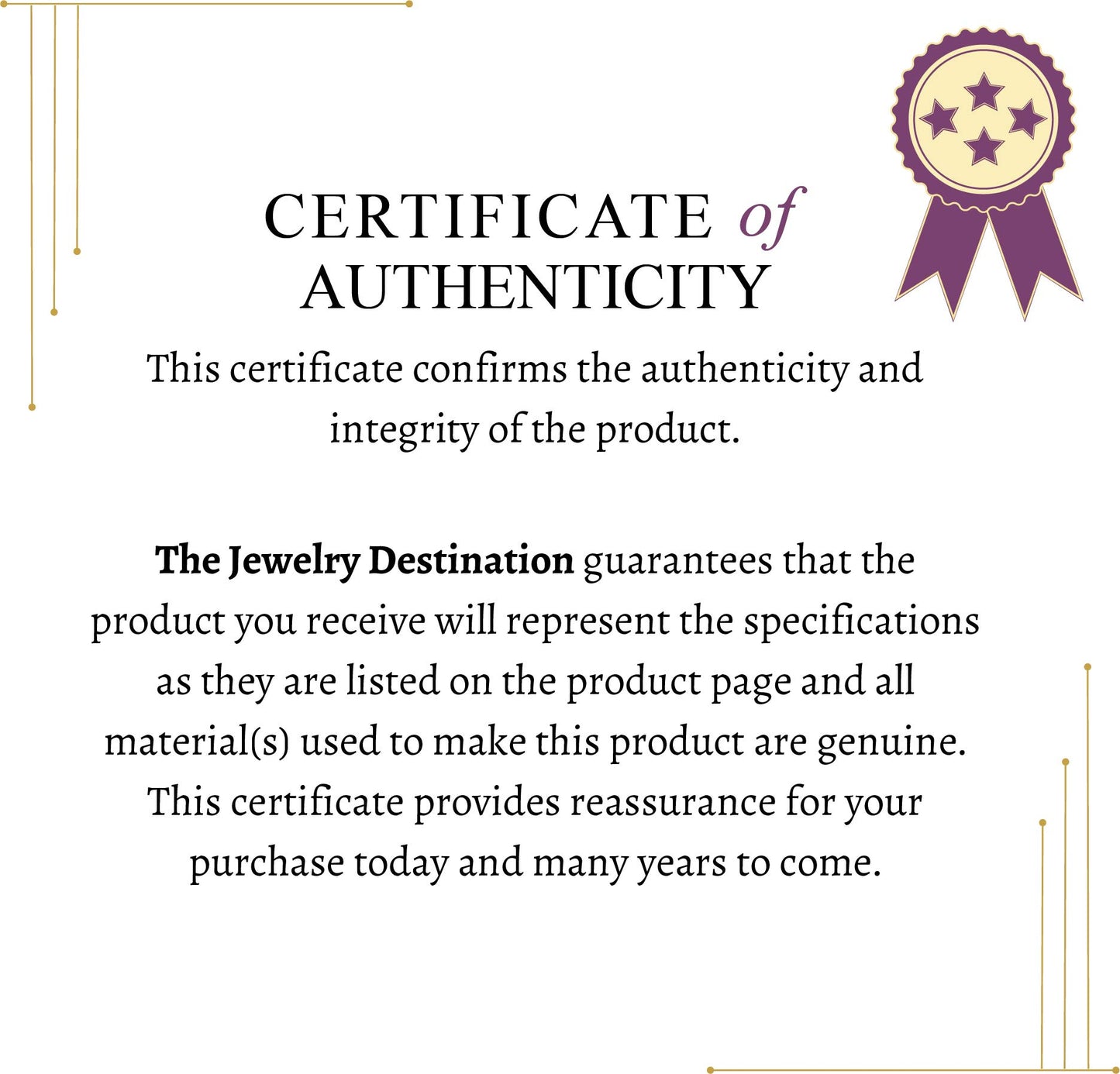 Star Pendant Necklace in 10K Gold