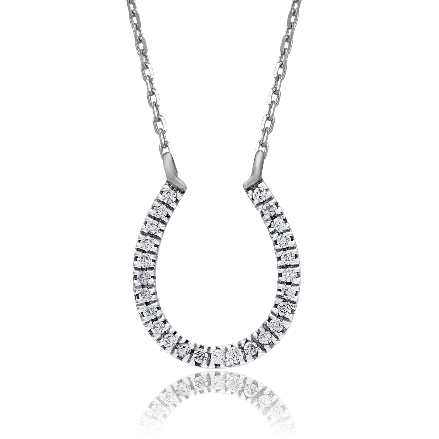 Horseshoe Pendant Necklace