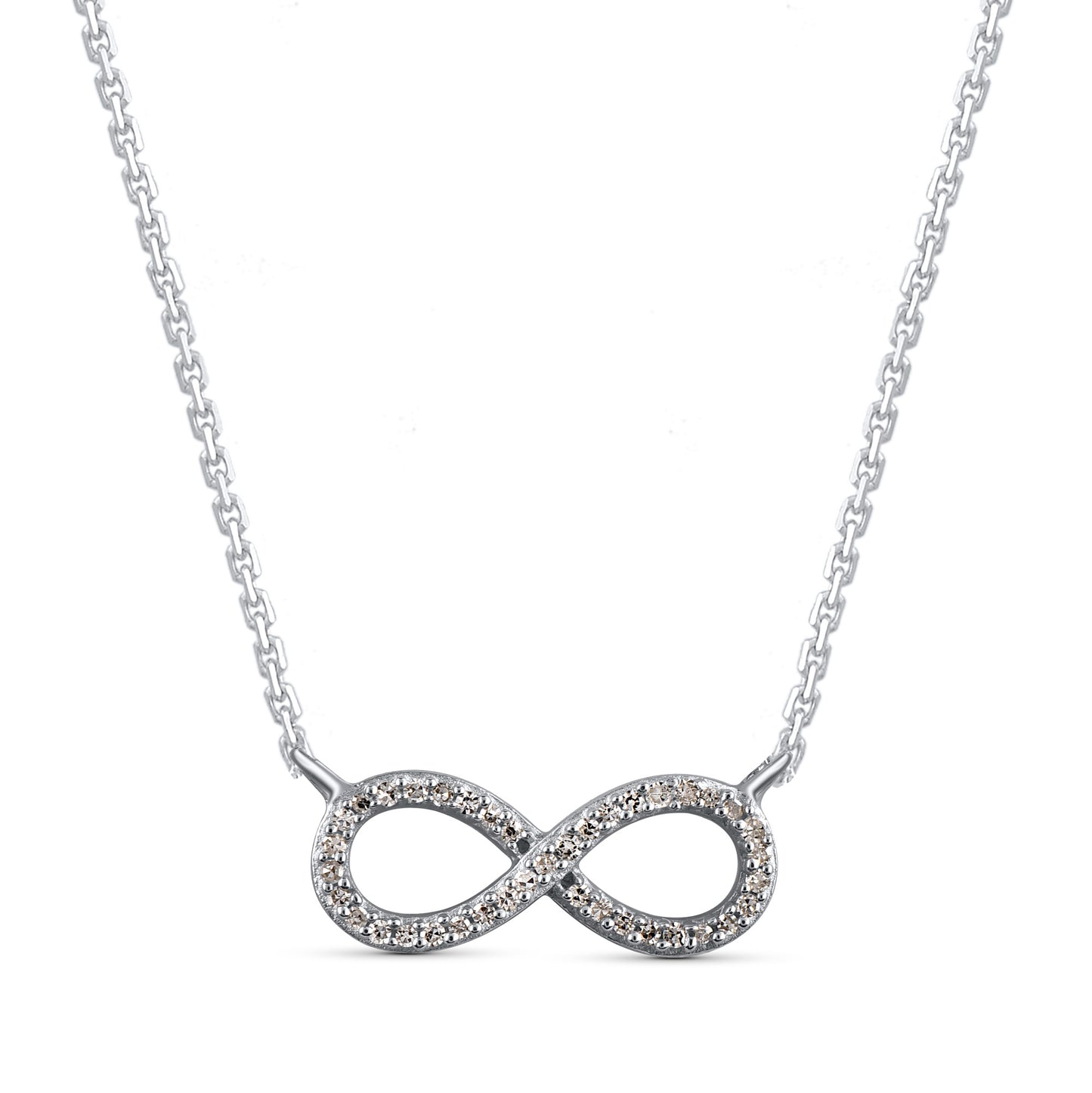 Infinity Pendant Necklace in 10KT Gold