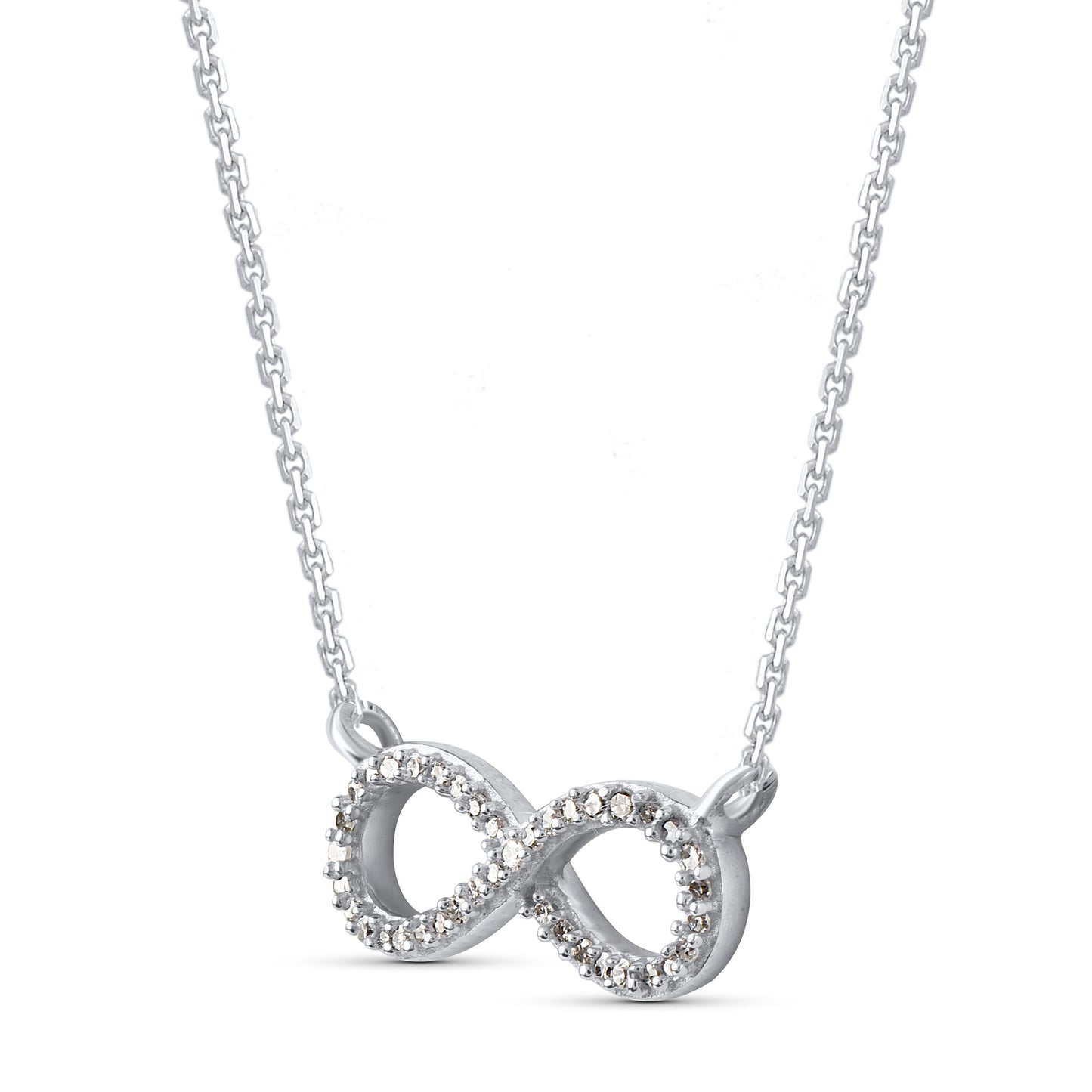 Infinity Pendant Necklace in 10KT Gold