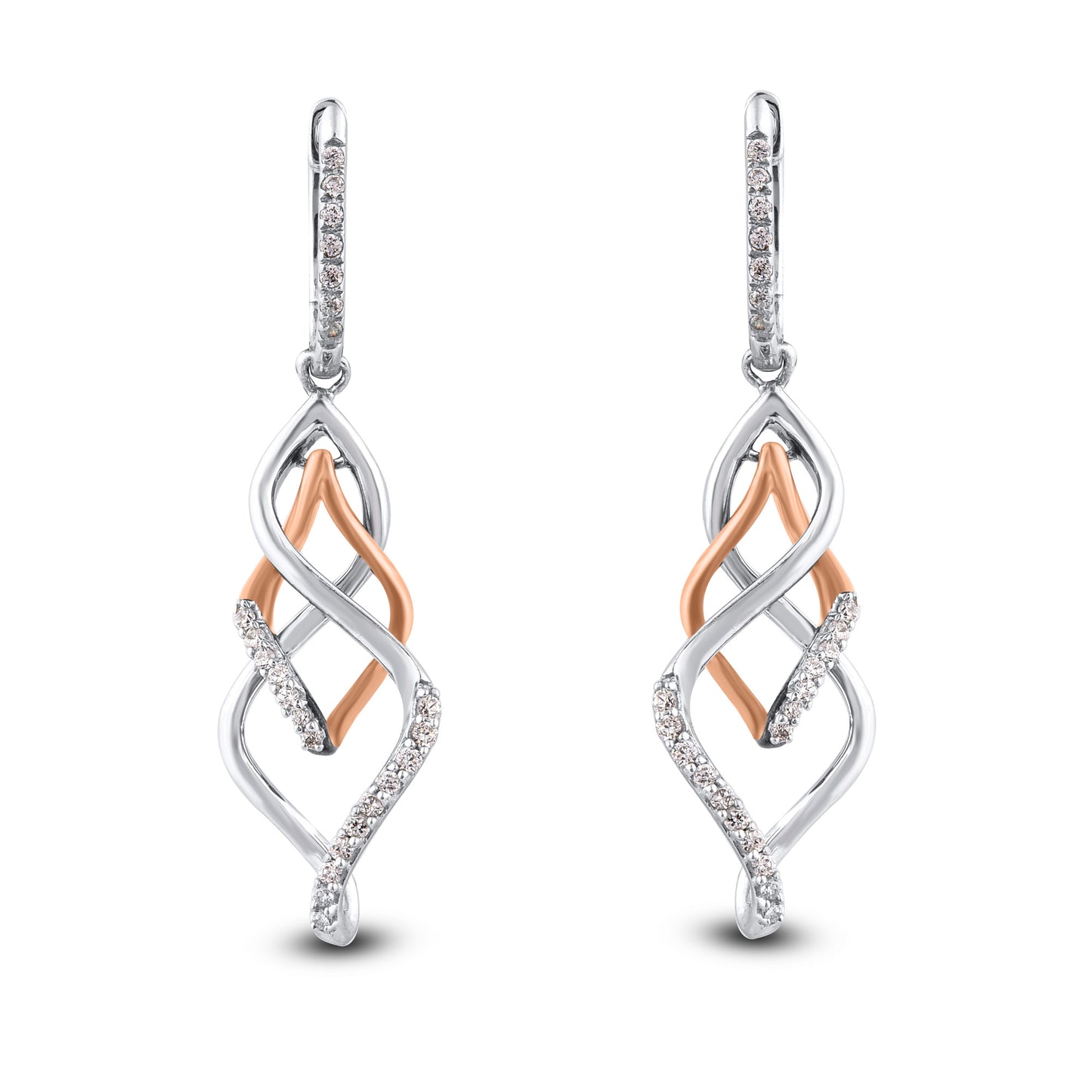 Swirl Dangle Earrings