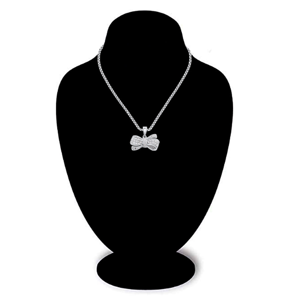 Bowknot Pendant Necklace in 10K Gold