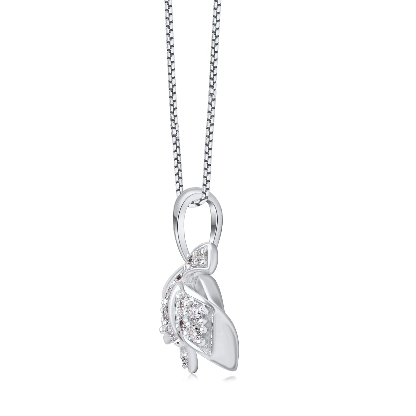 Bowknot Pendant Necklace in 10K Gold