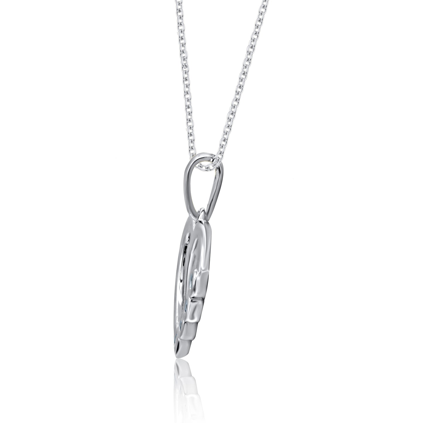 Heart Pendant Necklace in 10kt Gold