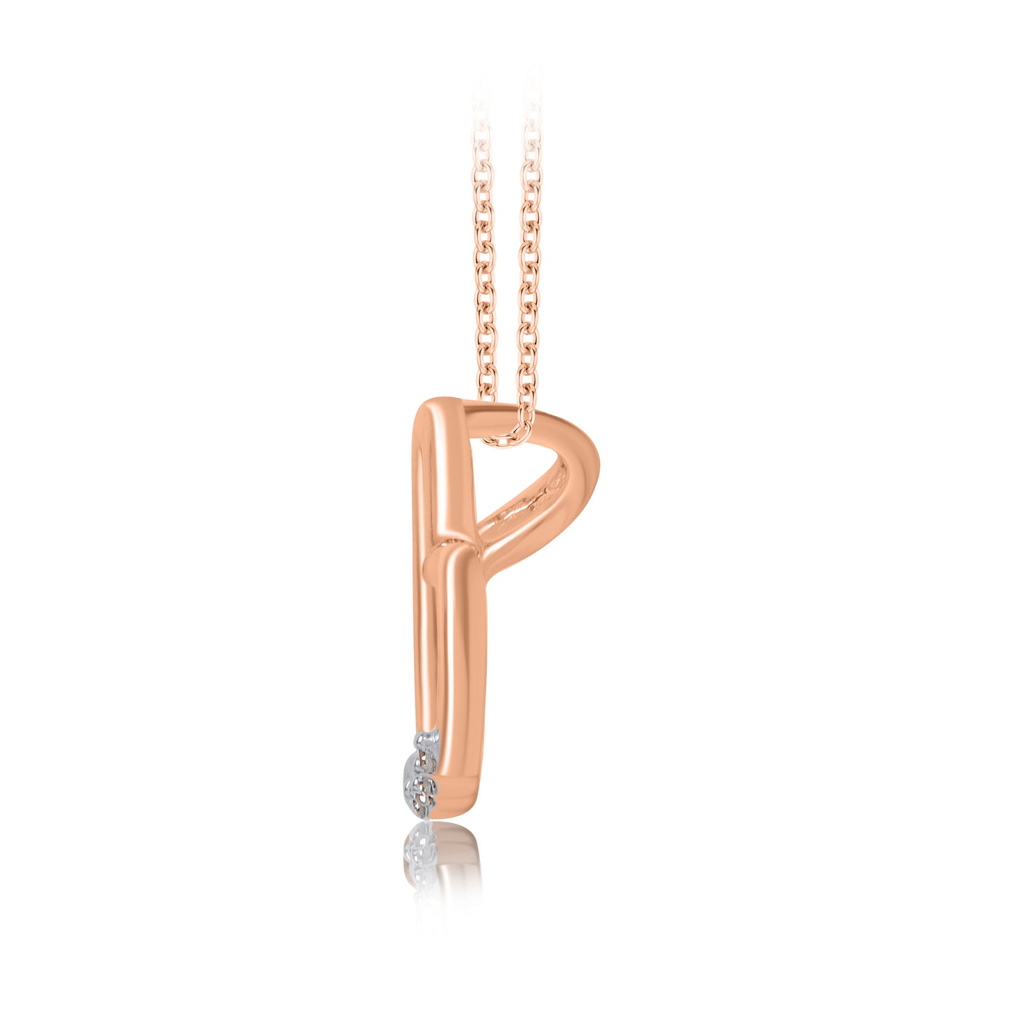 Heart Journey Pendant Necklace in 10kt Gold