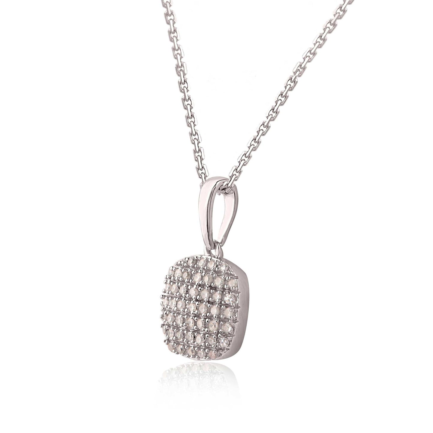 Cluster Pendant Necklace in 10KT Gold
