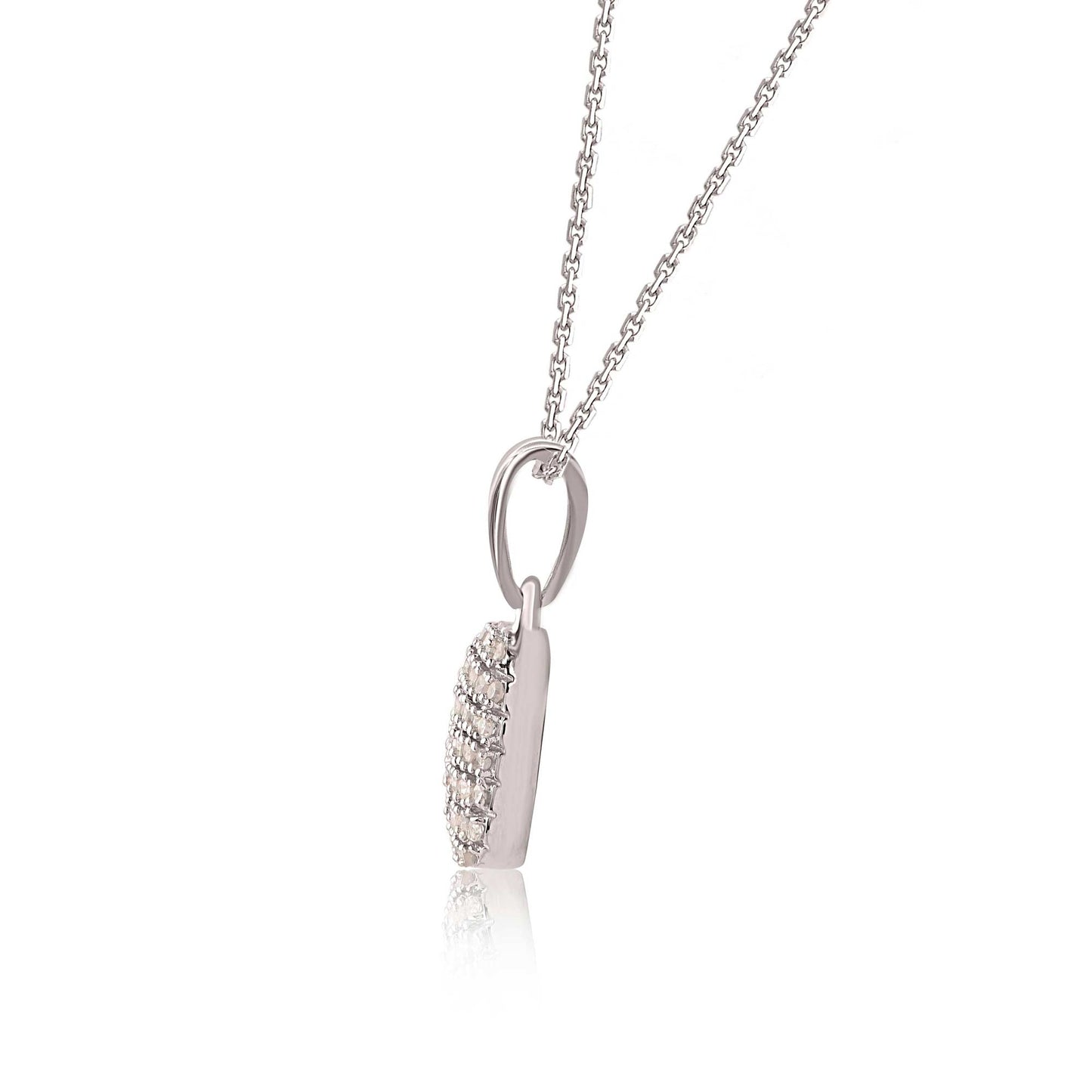 Cluster Pendant Necklace in 10KT Gold