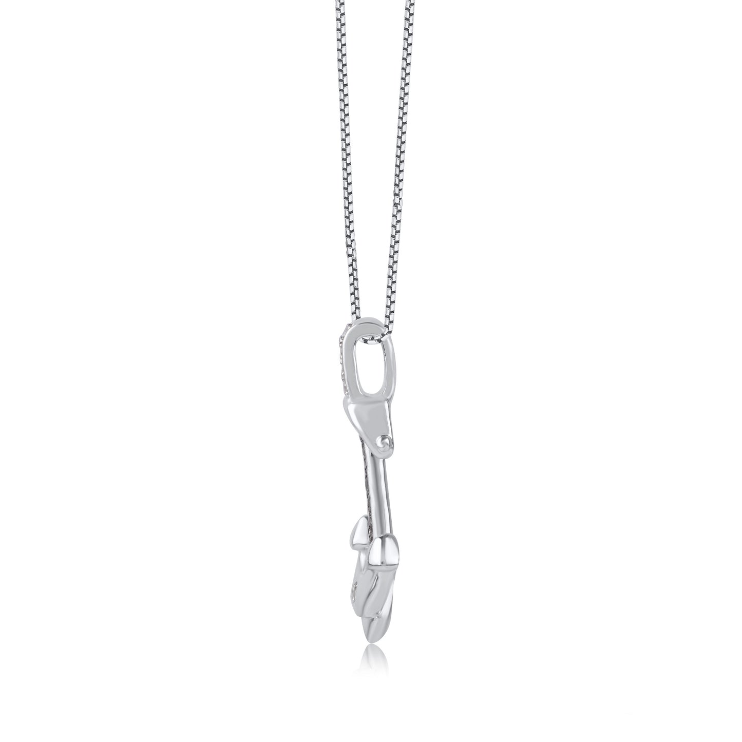 Anchor Pendant Necklace in 10K Gold