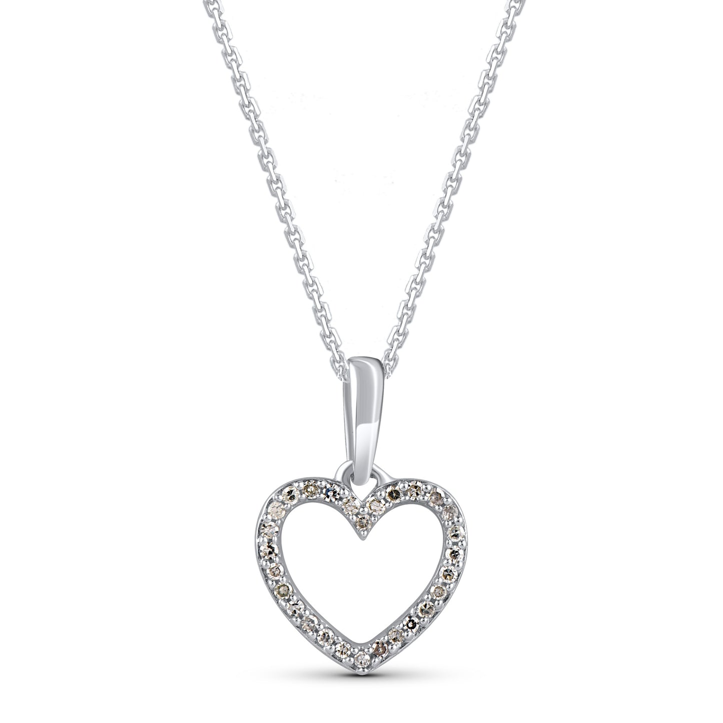 Heart Pendant Necklace in 10KT Gold