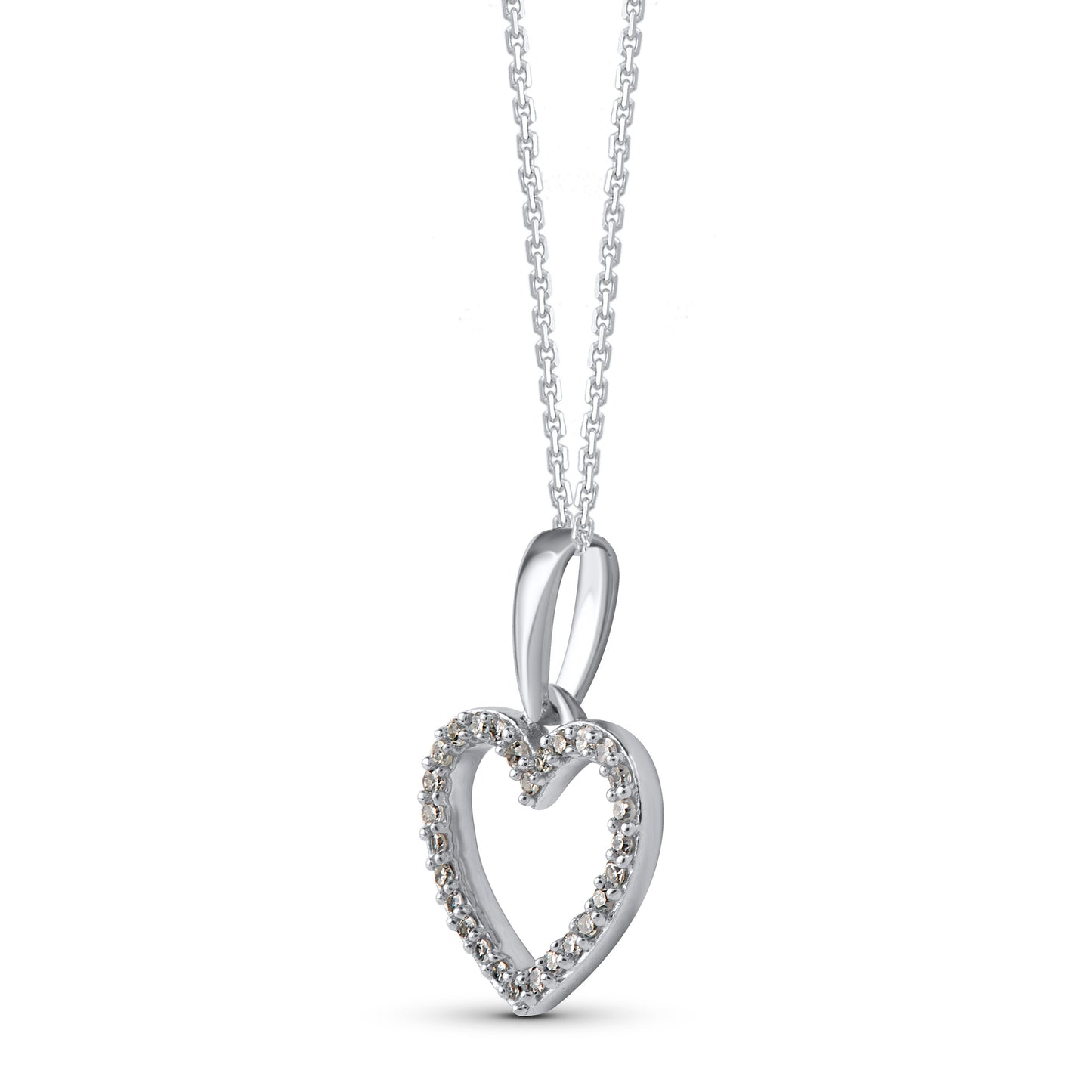 Heart Pendant Necklace in 10KT Gold