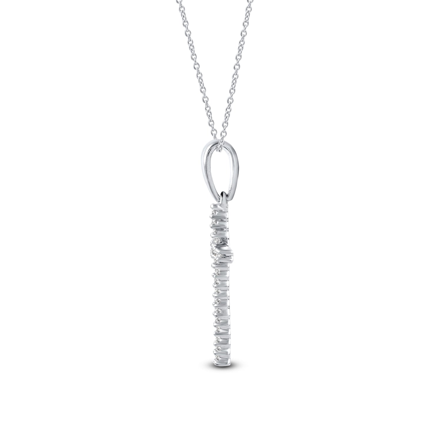 Religious Cross Pendant Necklace in 10KT Gold