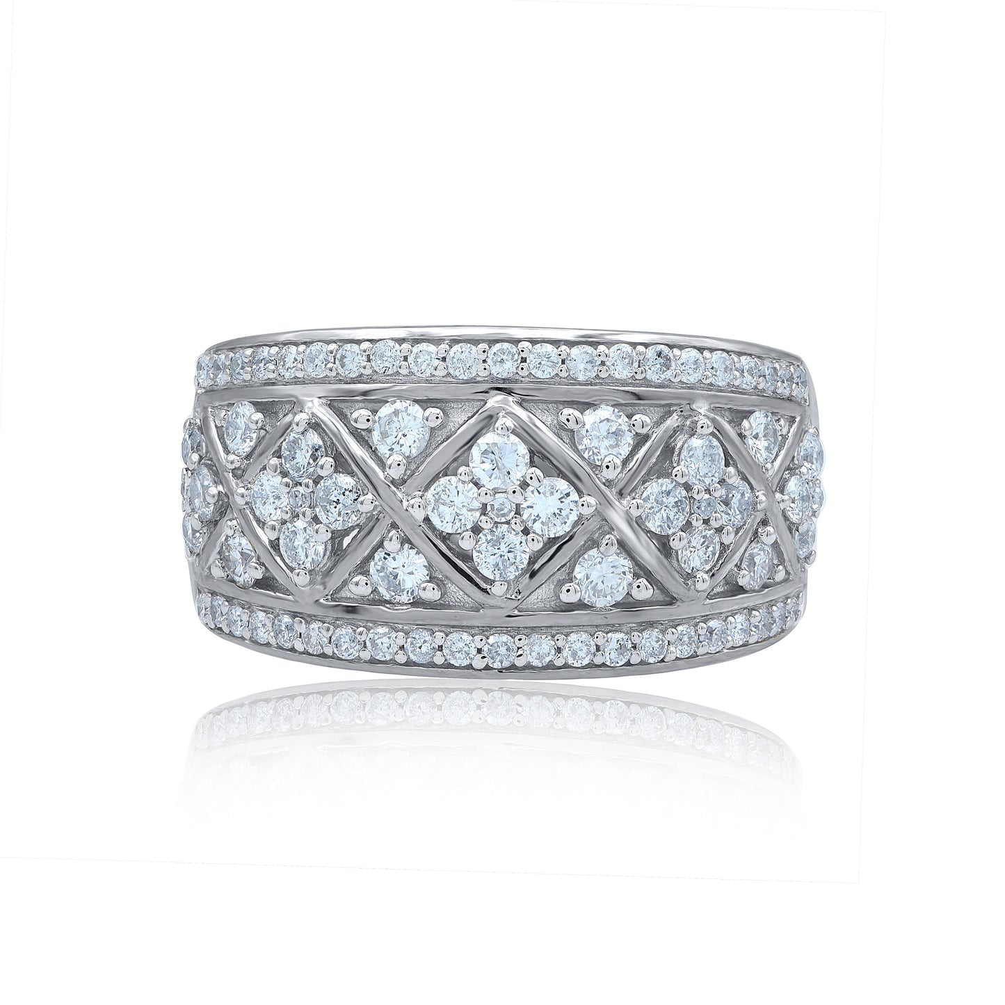 Wedding Cocktail Band in 14KT Gold