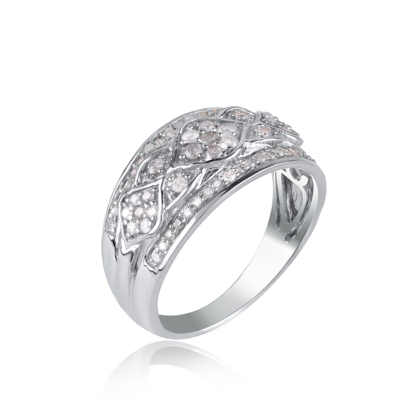 Wedding Cocktail Band in 10KT Gold