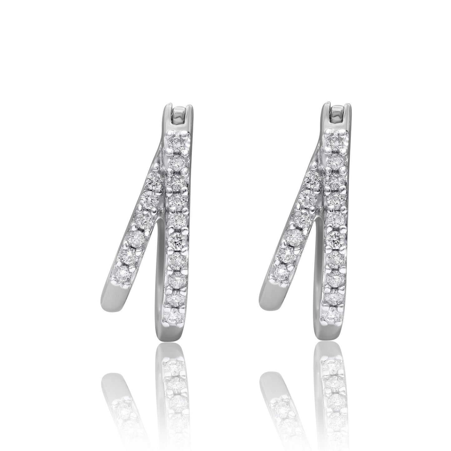 TJD hoop earrings