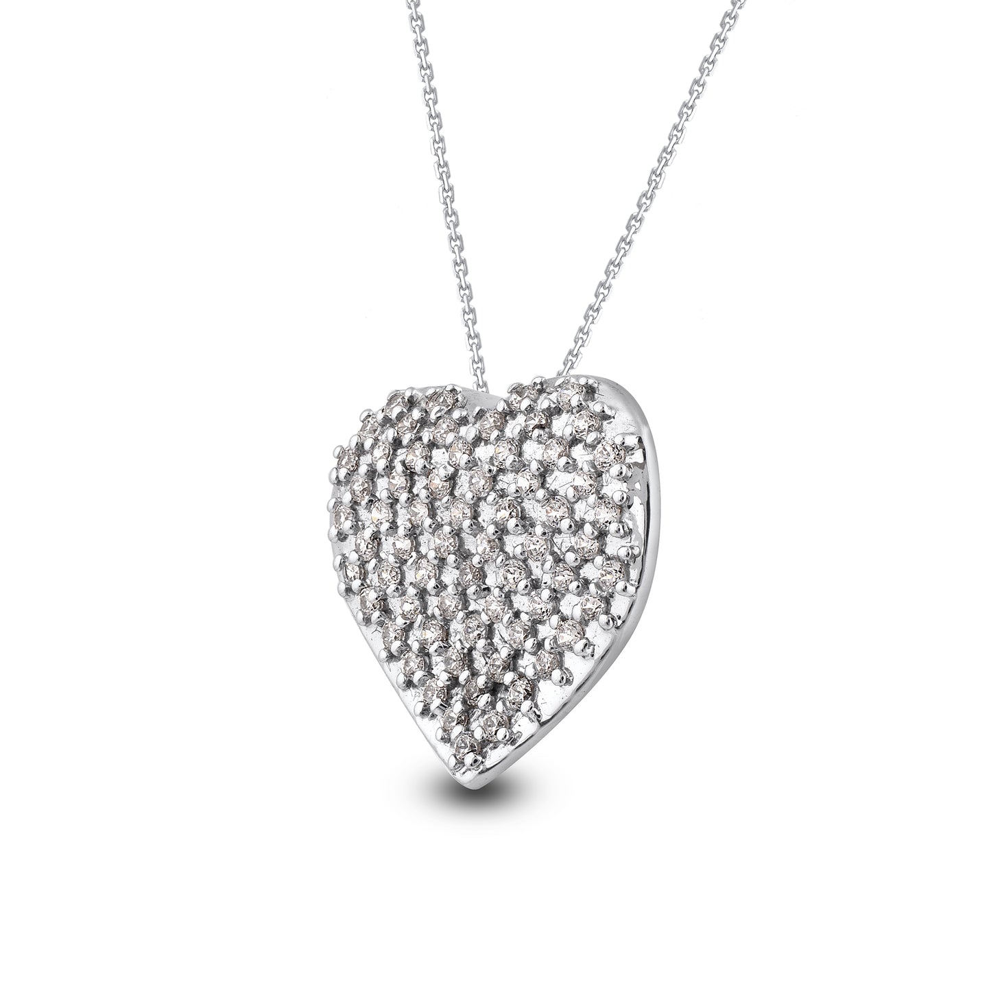 Heart Pendant Necklace in 10KT Gold