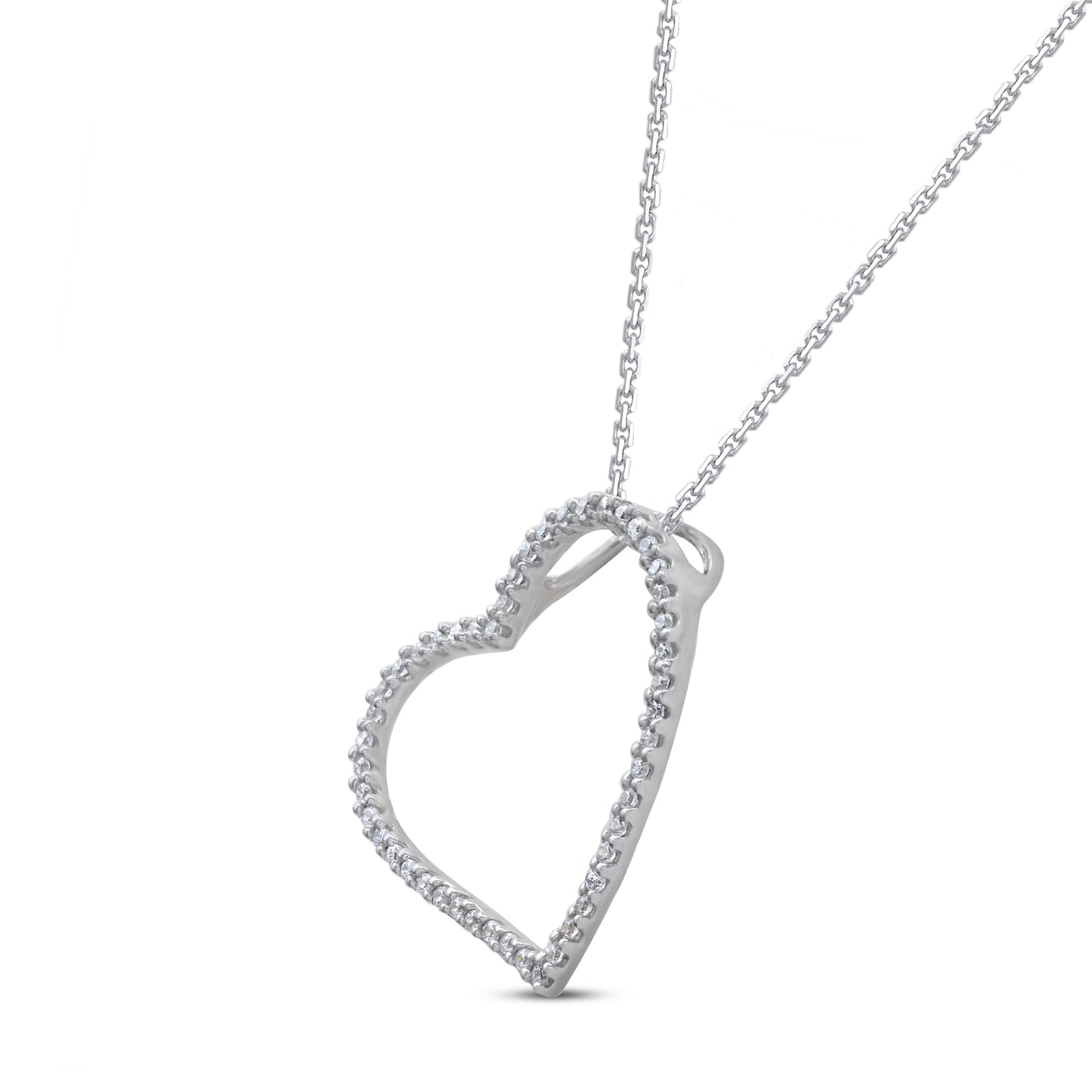 Heart Pendant Necklace in 10KT Gold
