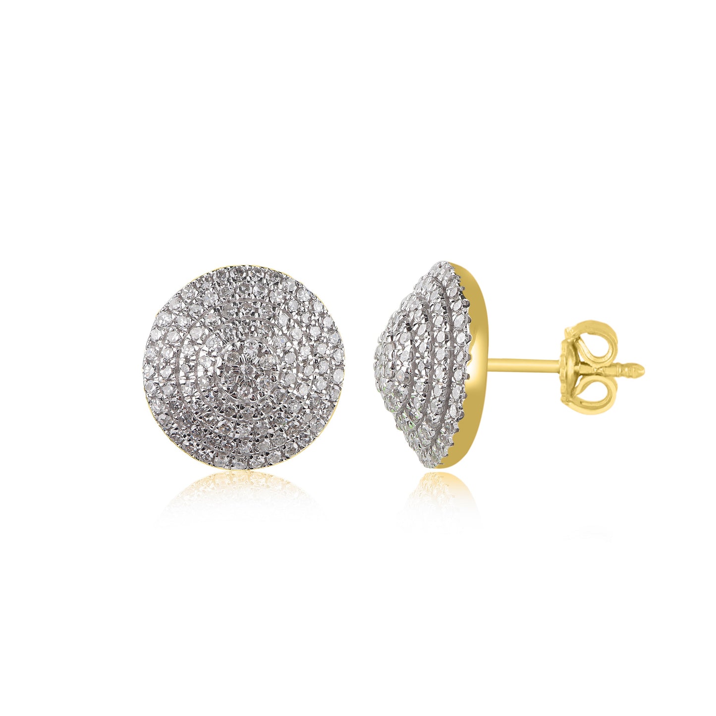 Gold Stud Earrings