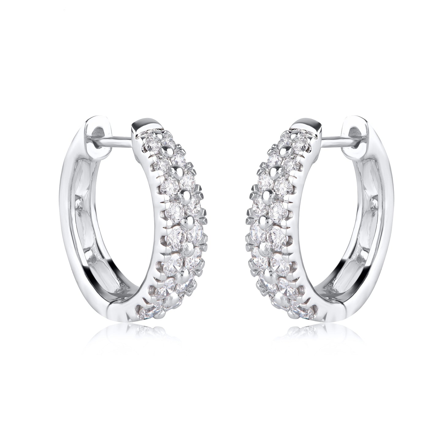 Hoop Earrings in 14k Gold
