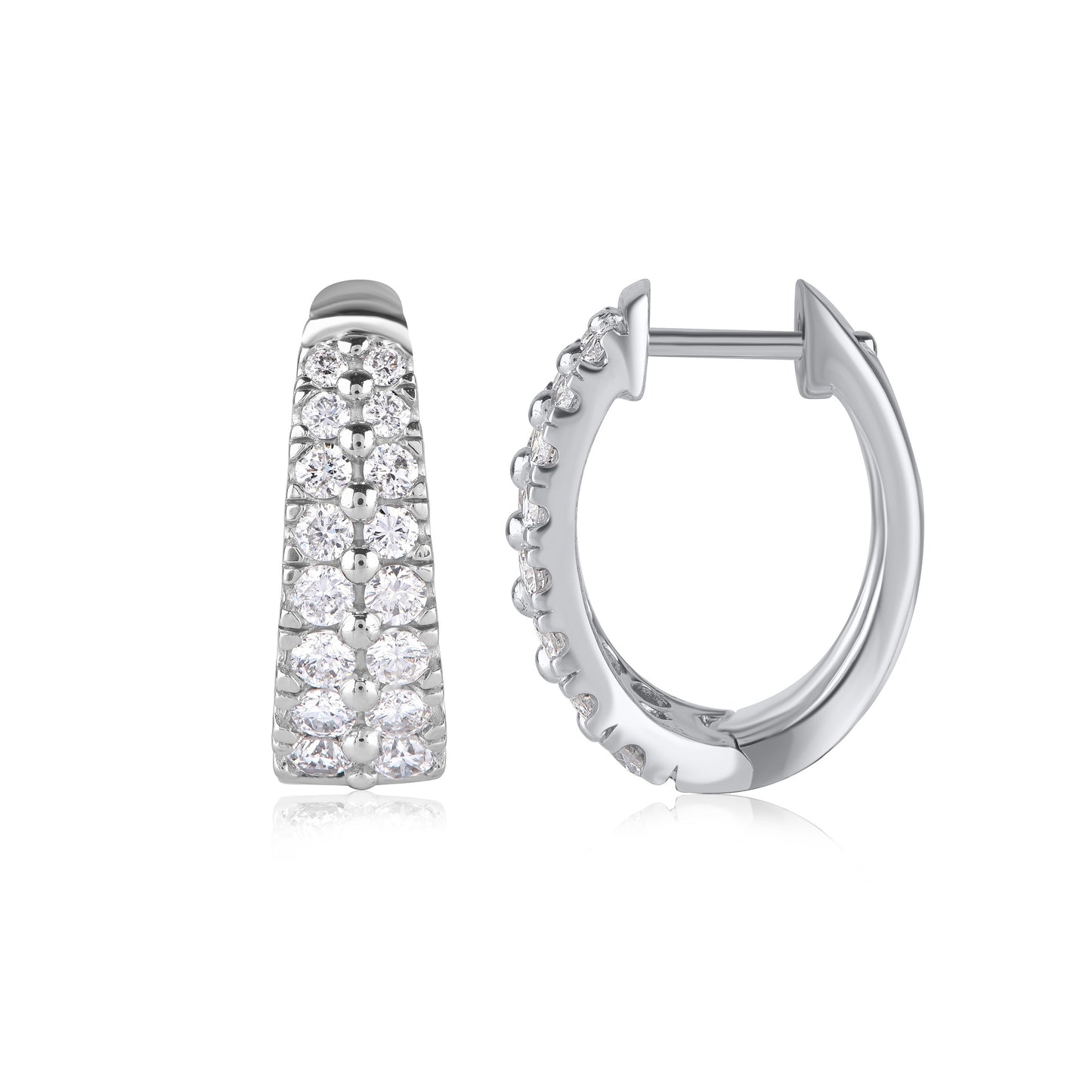 Hoop Earrings in 14k Gold