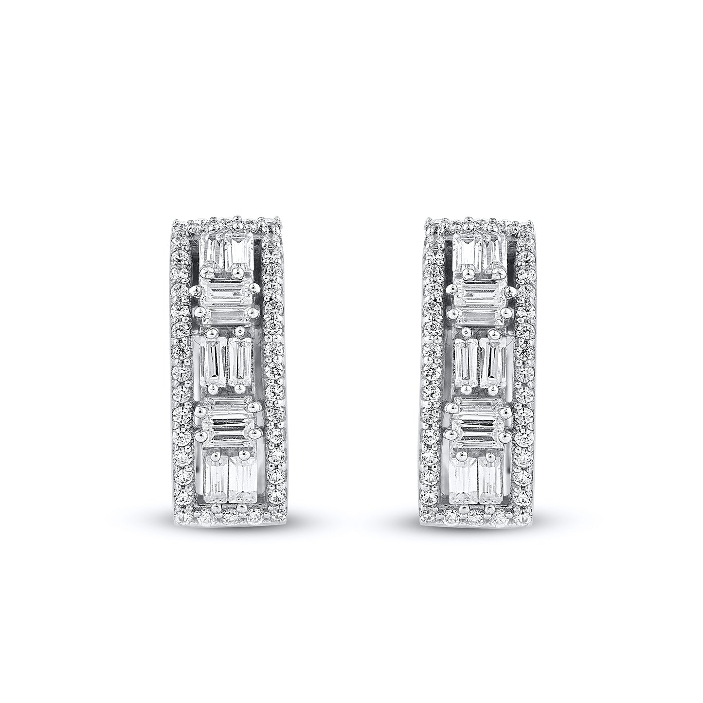 Huggie hoop earrings