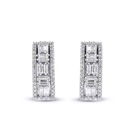 Huggie hoop earrings