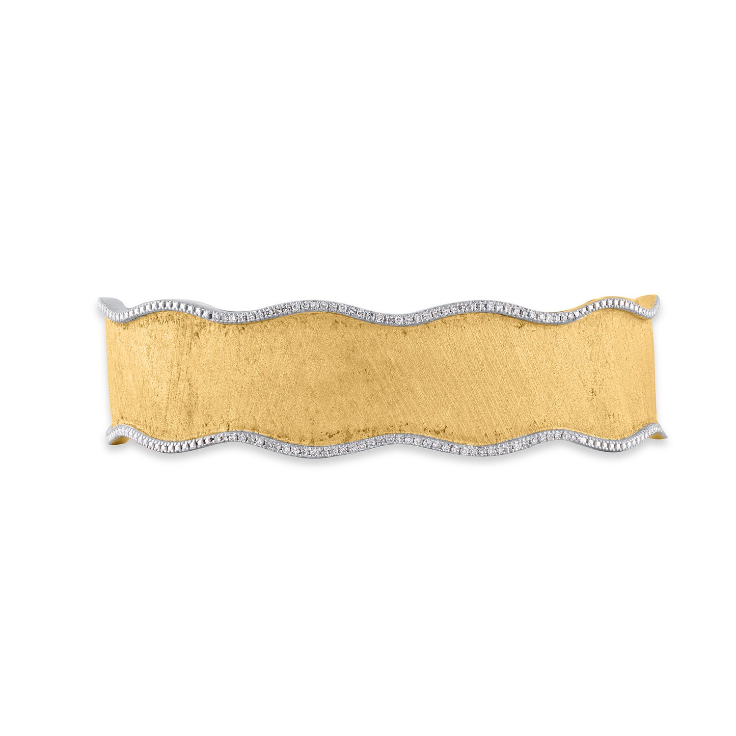 Cuff Bangle Bracelet in 10KT Gold