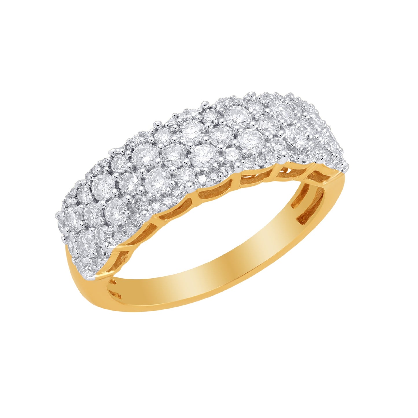 Stackable Wedding Band Ring in 14K Gold