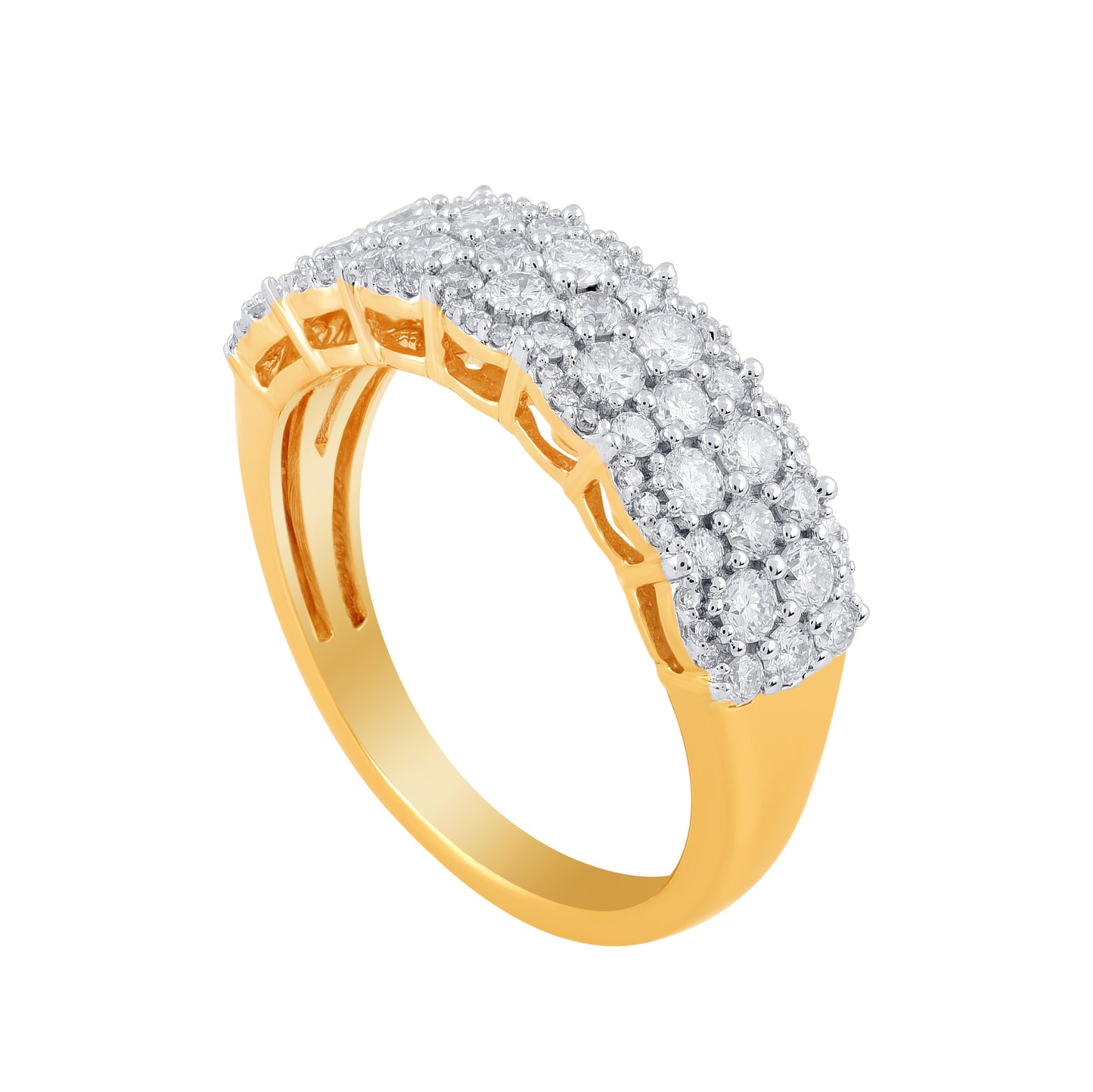 Stackable Wedding Band Ring in 14K Gold