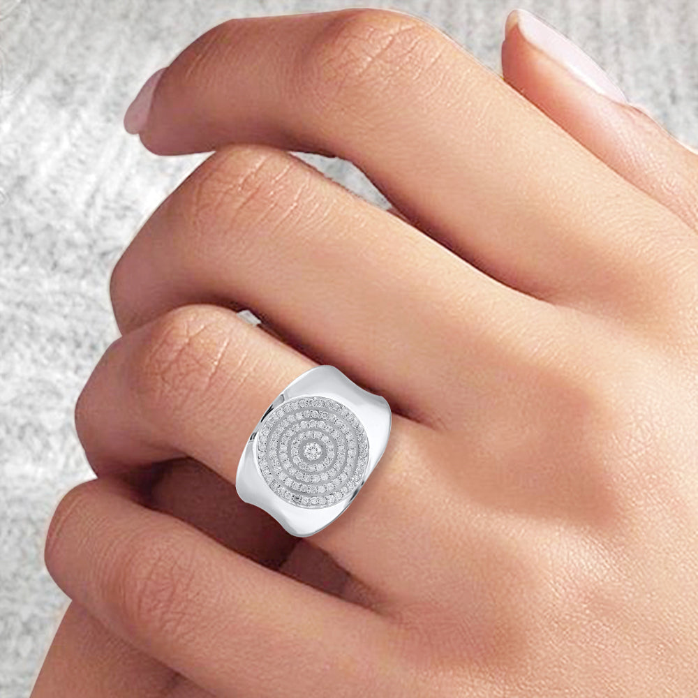 Propose Ring for Women in 925 sterling Silver