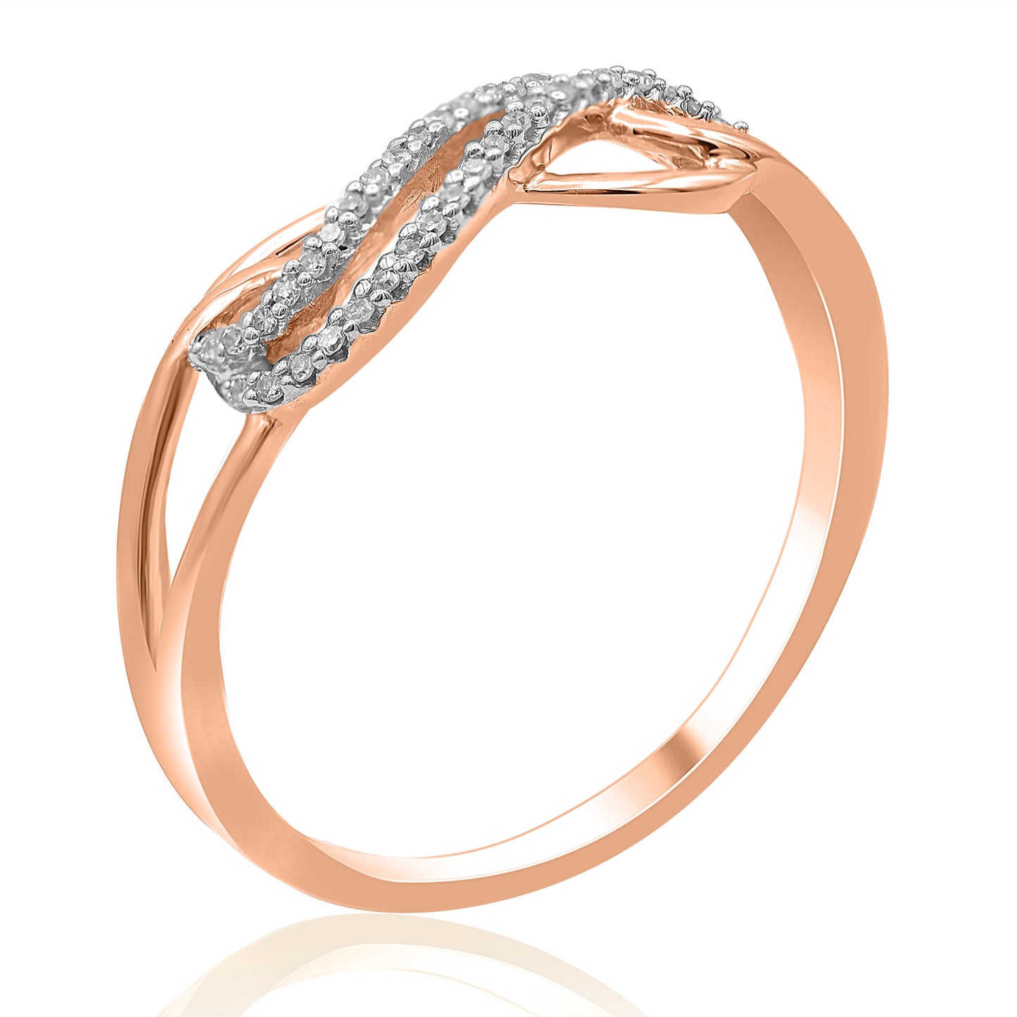 Infinity Ring in 10K Gold
