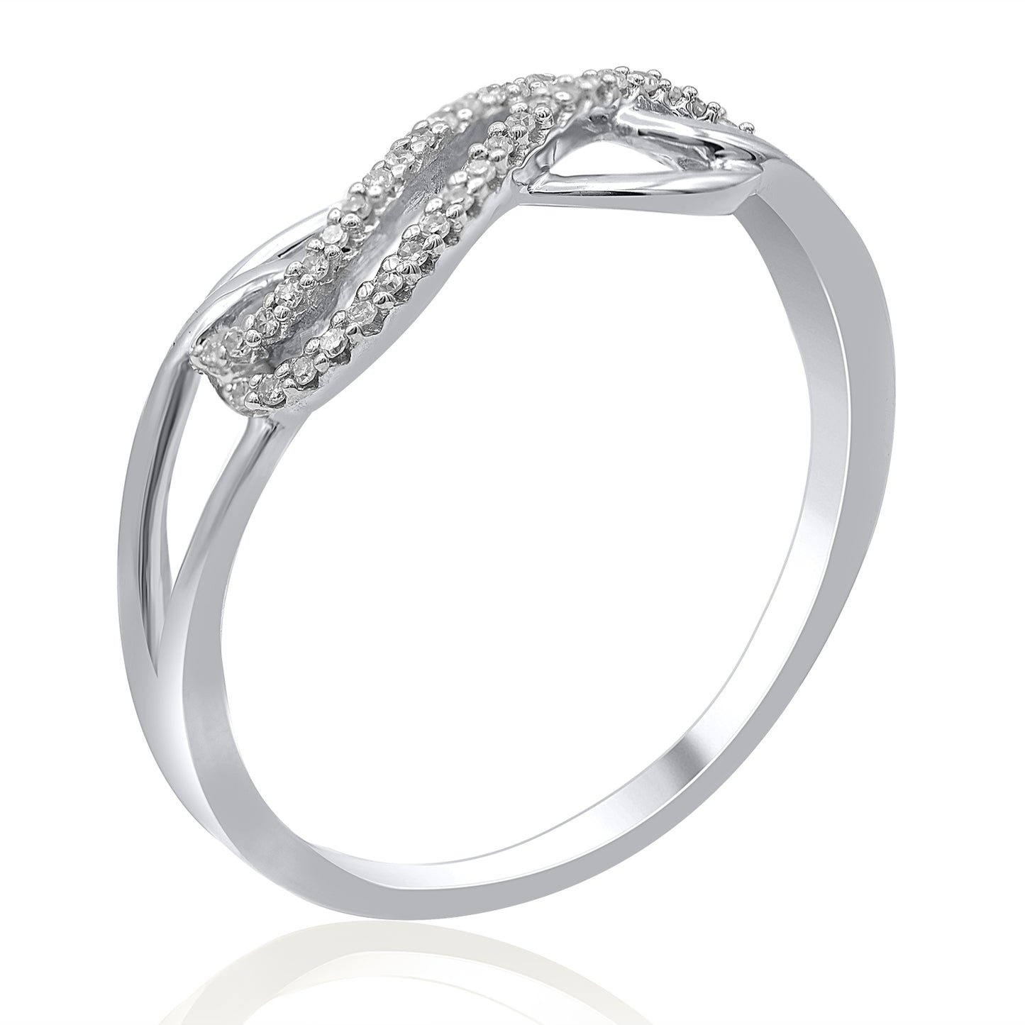 Infinity Ring in 10K Gold