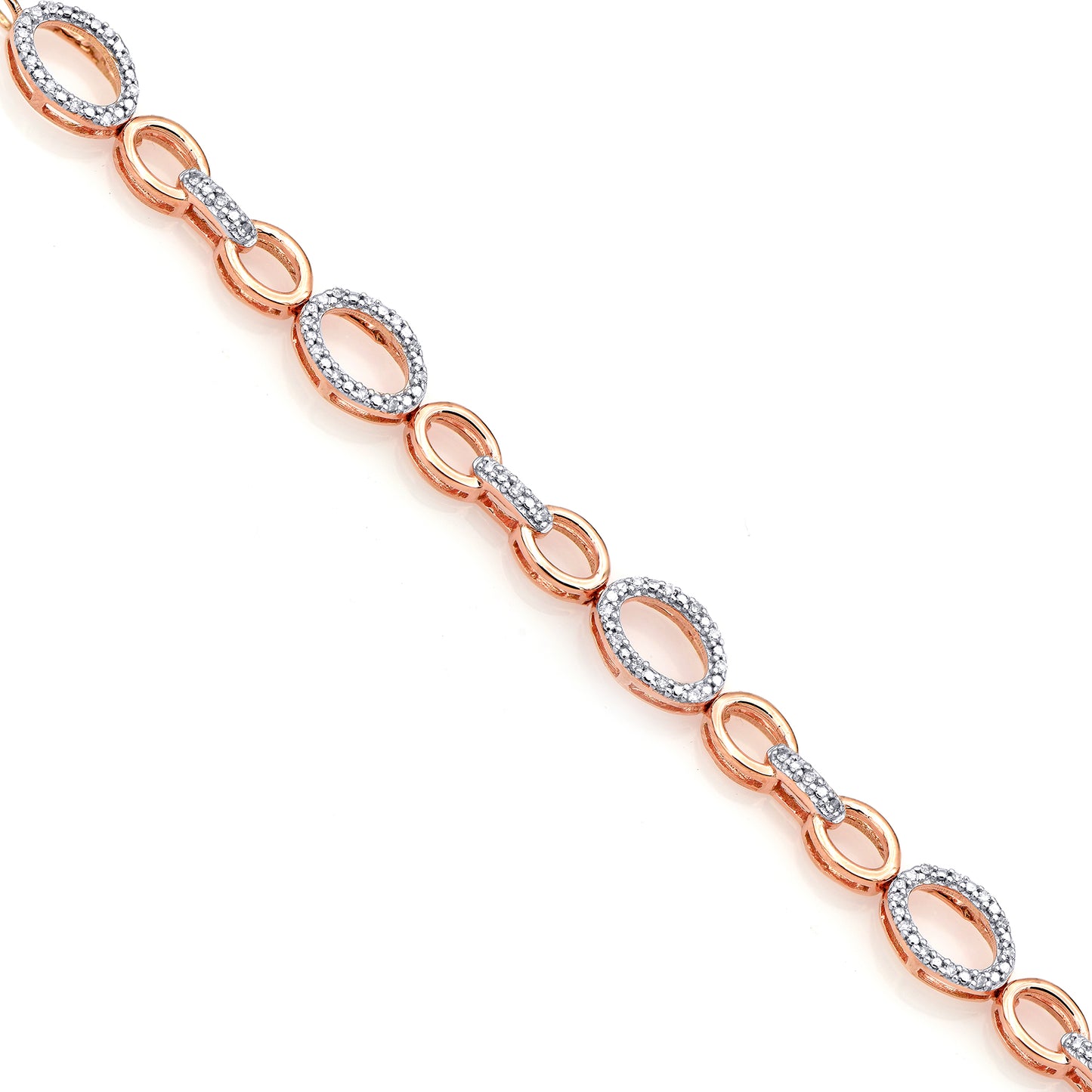 14k gold diamond bracelet