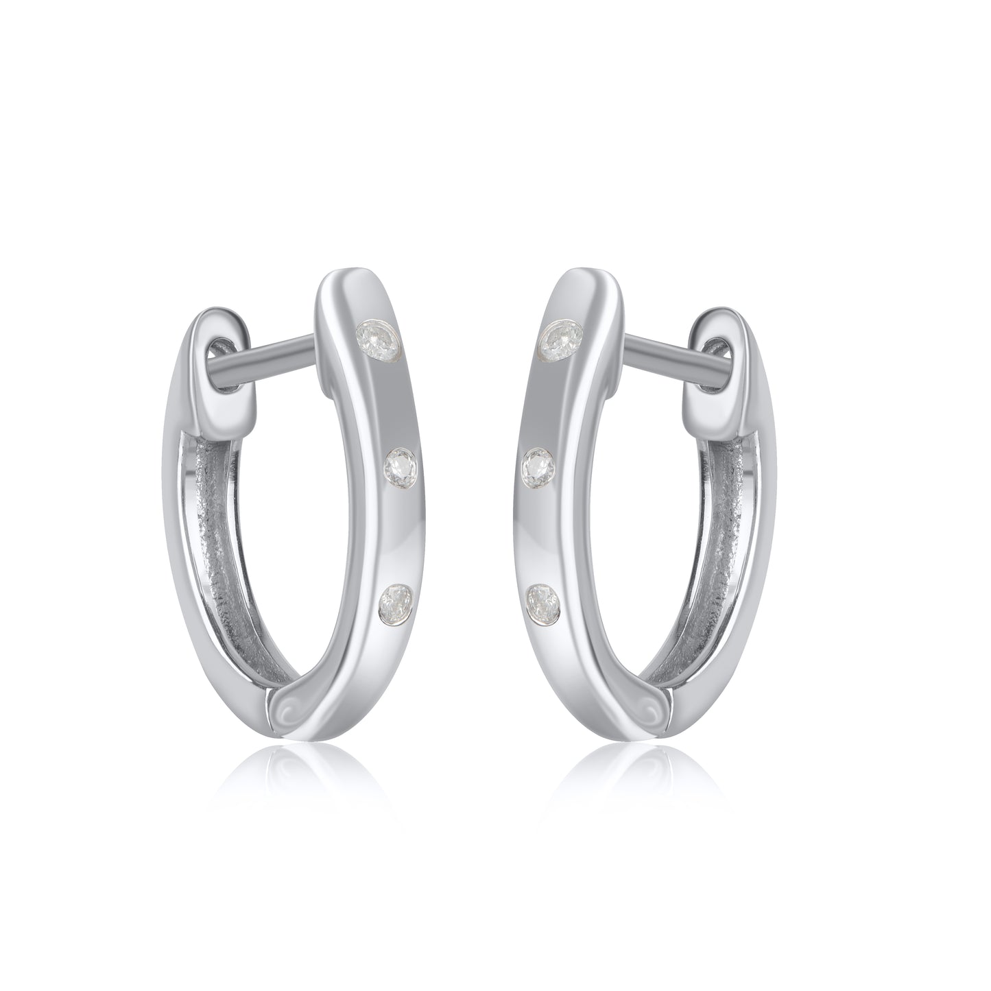 Hoop Earrings in 10KT Gold