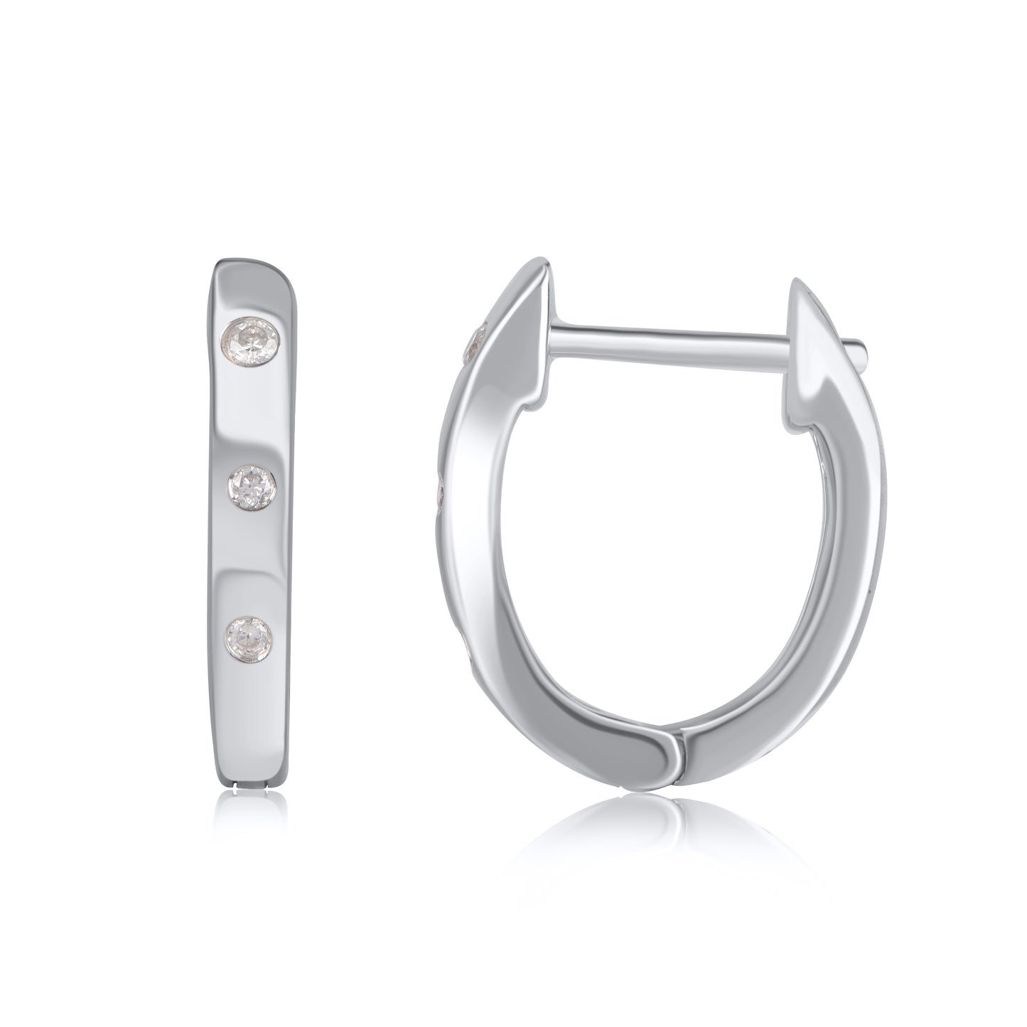 Hoop Earrings in 10KT Gold