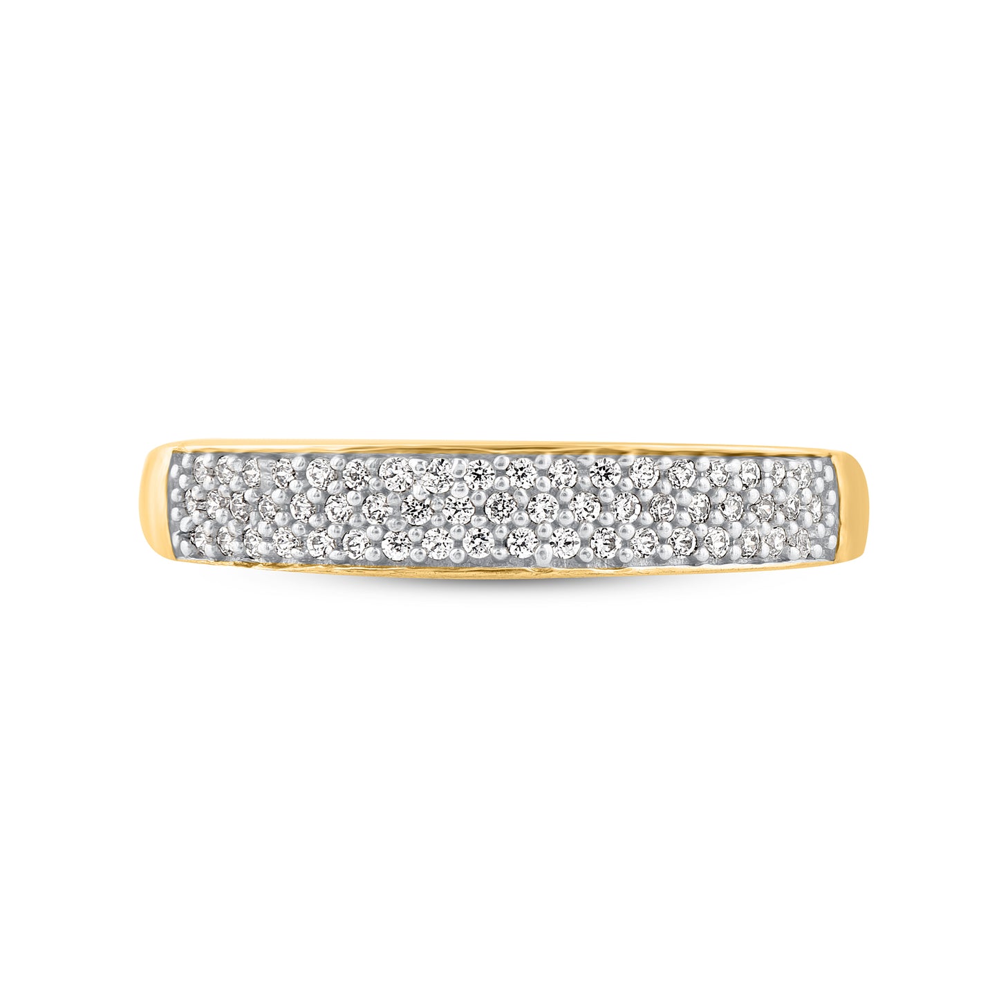Wedding Band Ring in 10K Gold