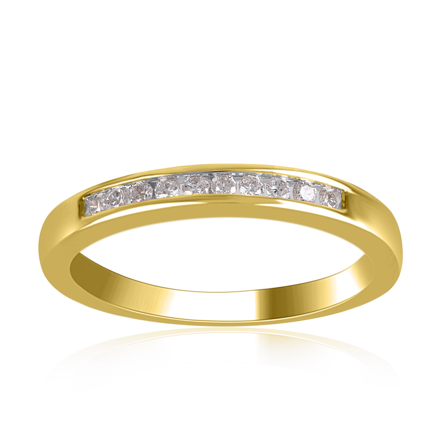 Half Eternity Wedding Band