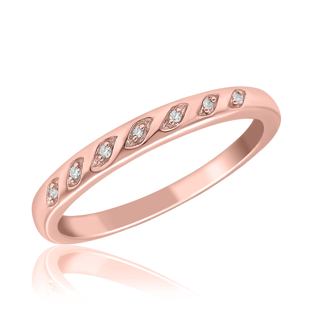 Stackable Promise Band in 10K Gold