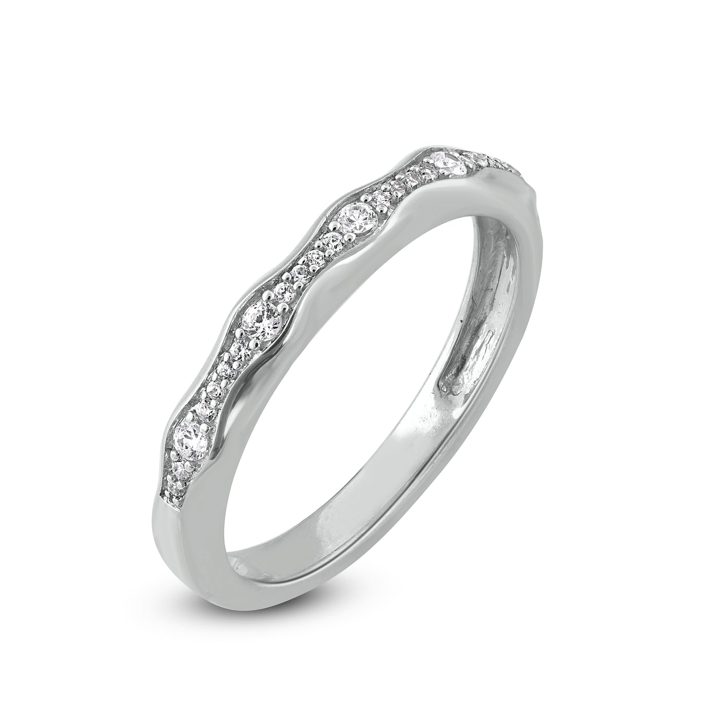 Half Eternity Band in 10KT Gold