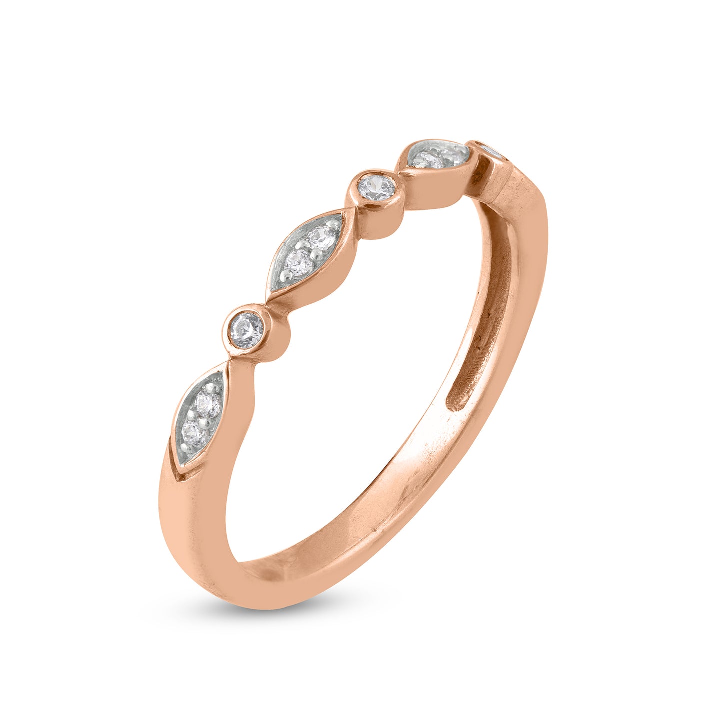 Stackable Propose Ring in 10KT Gold