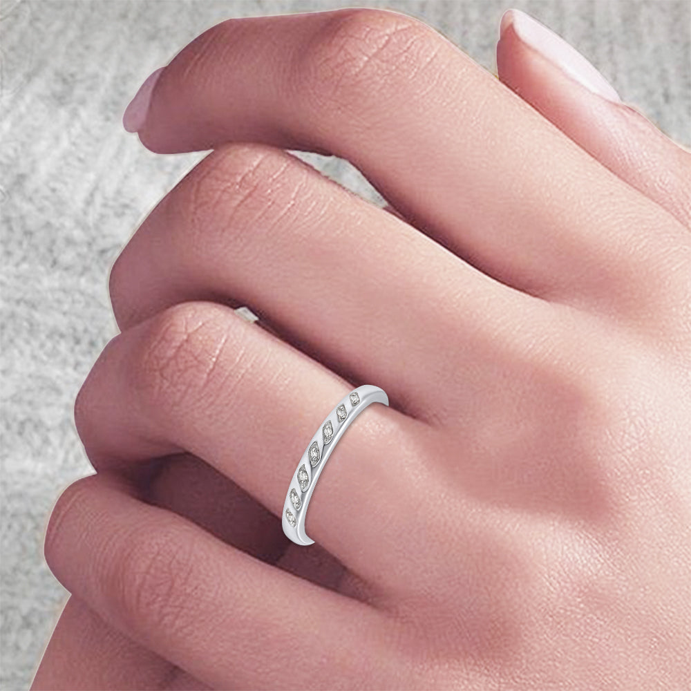 Stackable Promise Band in 10K Gold