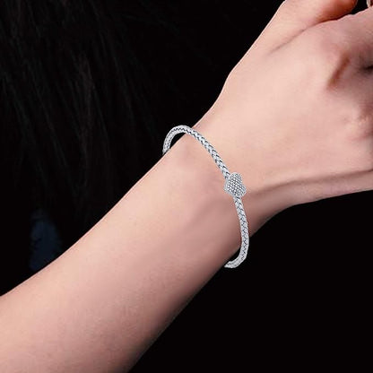 Mesh Bangle Bracelet