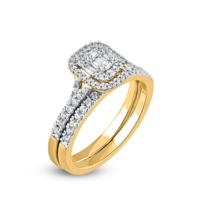 Bridal Ring Set in 10K Gold | 18K Gold