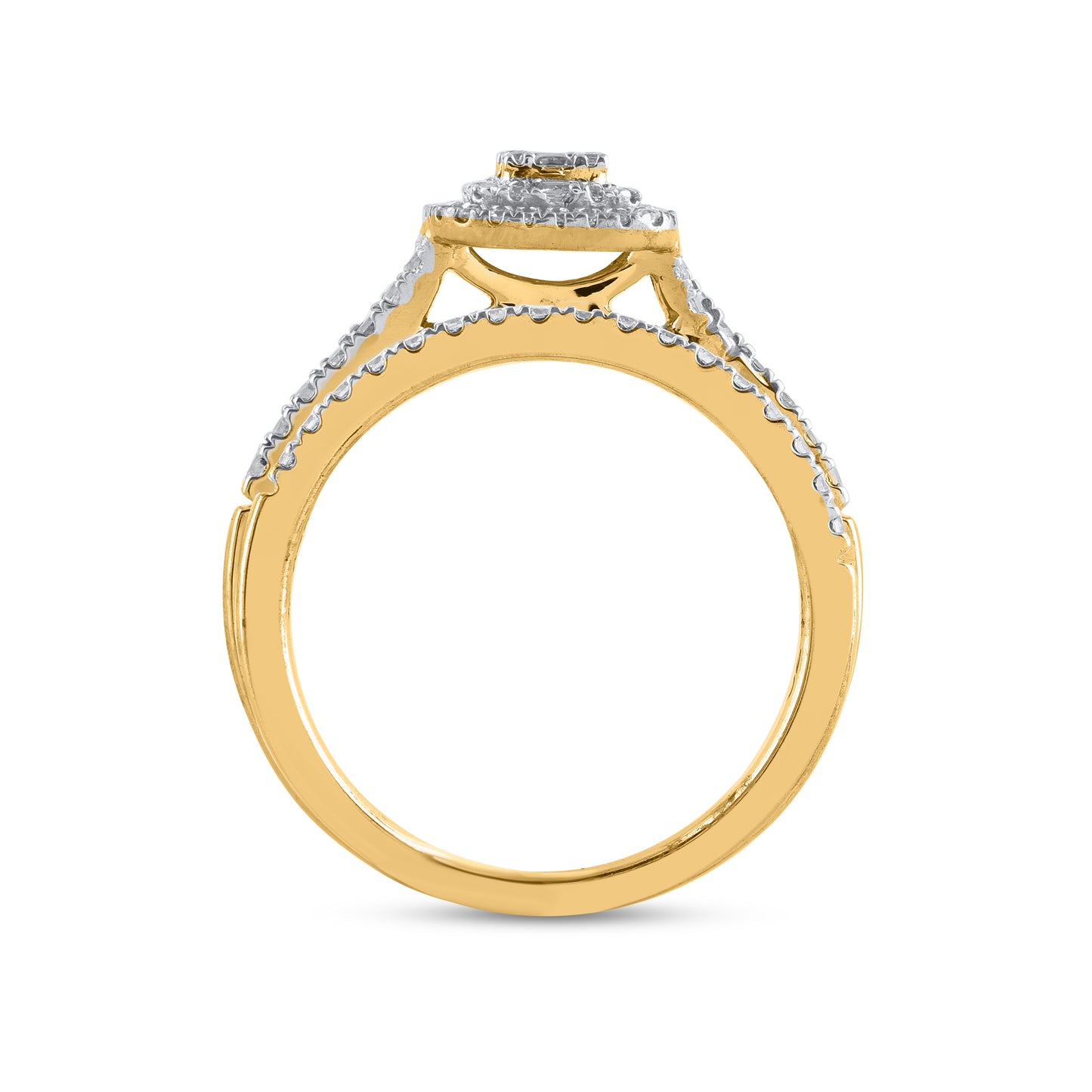 Bridal Ring Set in 10K Gold | 18K Gold