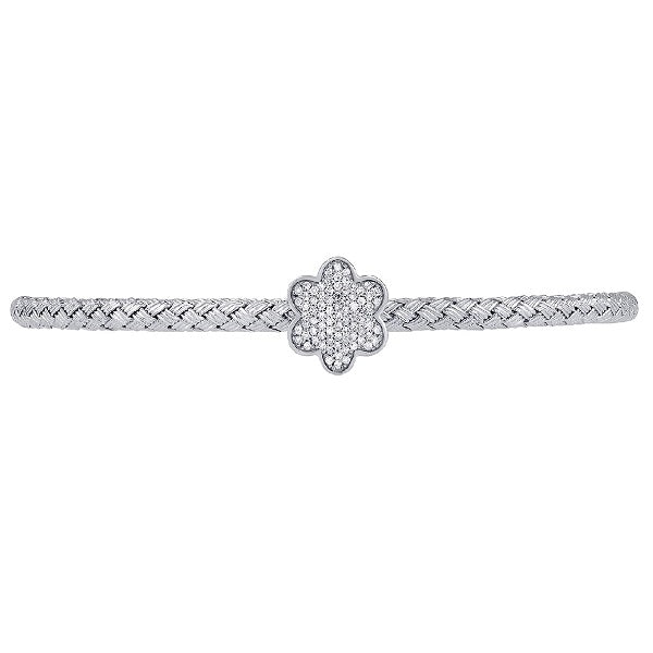 Diamond Cuff Bangle Bracelet