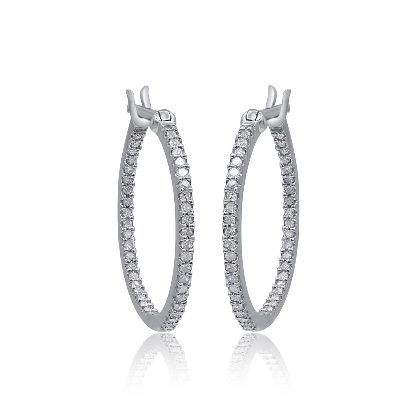 Inside-Out Hoop Earrings